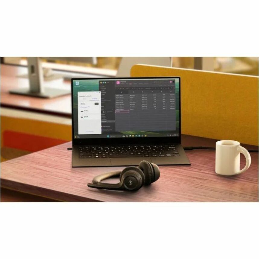 Alternate-Image4 Image for Logitech Zone 305 for Business, Wireless Bluetooth Headset With Microphone, Native Bluetooth, for Microsoft Teams, Black
