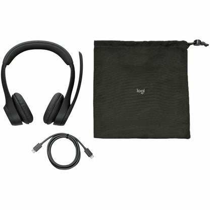 Alternate-Image2 Image for Logitech Zone 305 for Business, Wireless Bluetooth Headset With Microphone, Native Bluetooth, for Microsoft Teams, Black