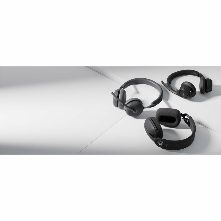 Alternate-Image10 Image for Logitech Zone 305 for Business, Wireless Bluetooth Headset With Microphone, Native Bluetooth, for Microsoft Teams, Black