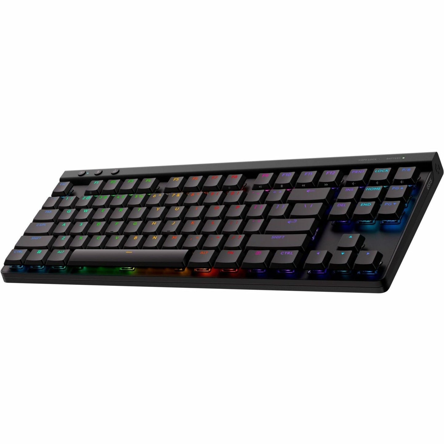 Main Image for Logitech G515 LIGHTSPEED TKL Low Profile Wireless Gaming Keyboard, LIGHTSYNC RGB, Thin Tenkeyless Design, PBT Keycaps, Linear (Red) Mechanical Switches, Black