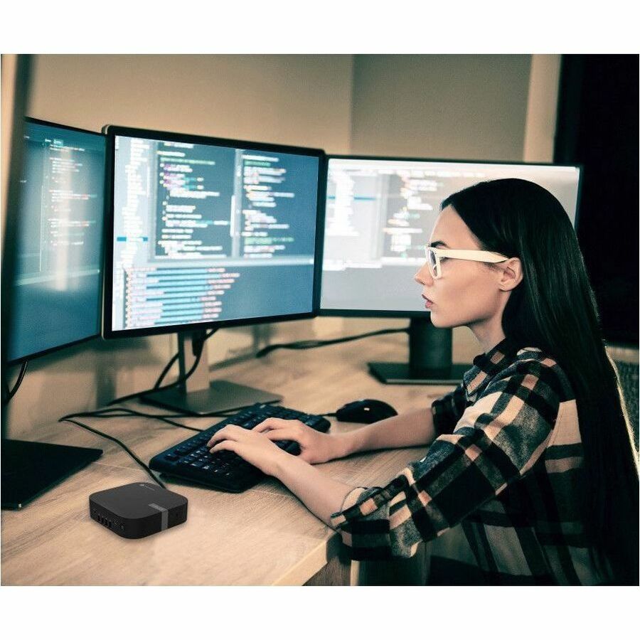 Life-Style Image for Asus Chromebox 5a CHROMEBOX5A-S5081UNENT Chromebox - Intel Core i5 13th Gen i5-1335U - 8 GB - 128 GB SSD - Mini PC - Eco Black