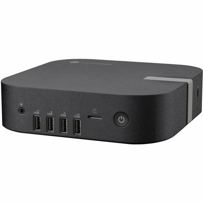 Left Image for Asus Chromebox 5a CHROMEBOX5A-SC041UN Chromebox - Intel Celeron 7305 - 4 GB - 128 GB SSD - Mini PC - Eco Black
