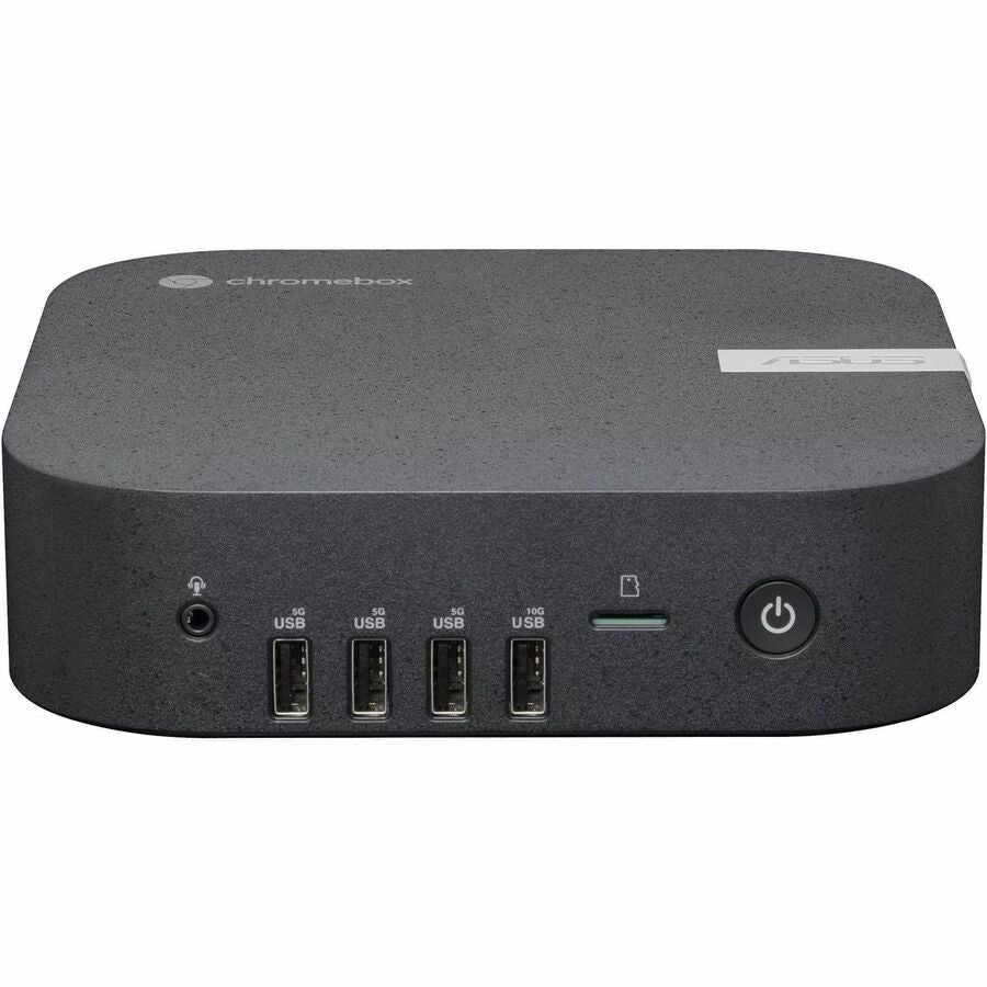 Top Image for Asus Chromebox 5a CHROMEBOX5A-SC041UN Chromebox - Intel Celeron 7305 - 4 GB - 128 GB SSD - Mini PC - Eco Black