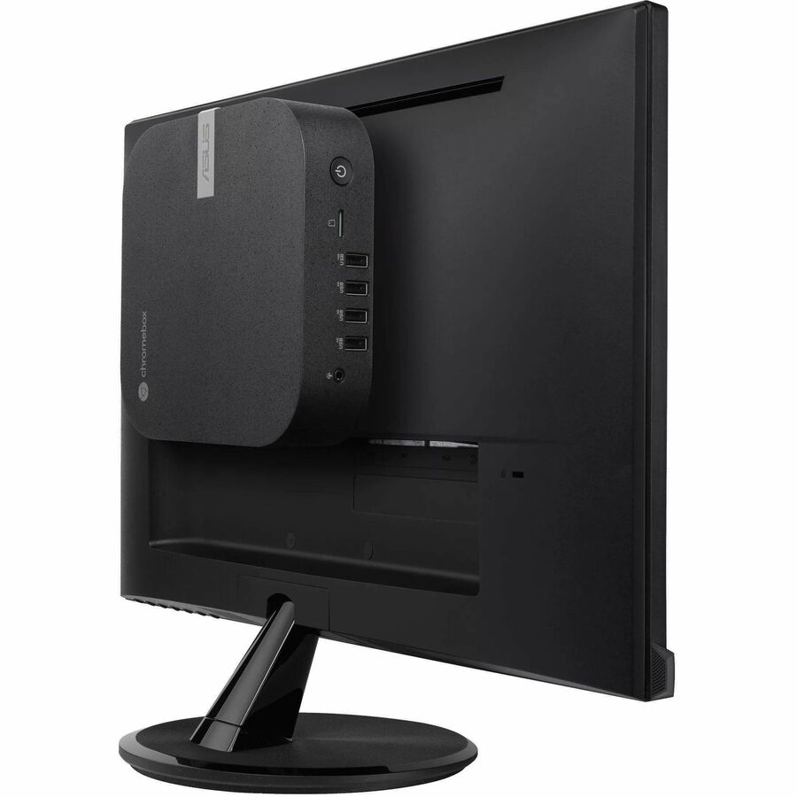 Alternate-Image1 Image for Asus Chromebox 5a CHROMEBOX5A-SC041UN Chromebox - Intel Celeron 7305 - 4 GB - 128 GB SSD - Mini PC - Eco Black