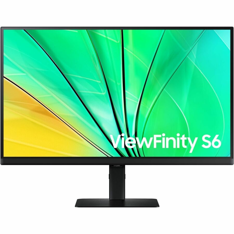 Front Image for Samsung ViewFinity S6 S27D606UAN 27" Class WQHD LCD Monitor - 16:9 - Black