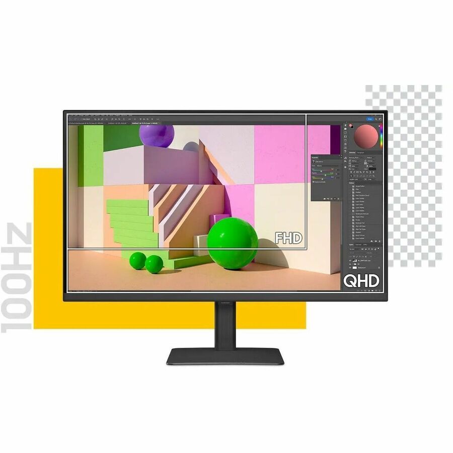 Alternate-Image9 Image for Samsung ViewFinity S6 S27D606UAN 27" Class WQHD LCD Monitor - 16:9 - Black