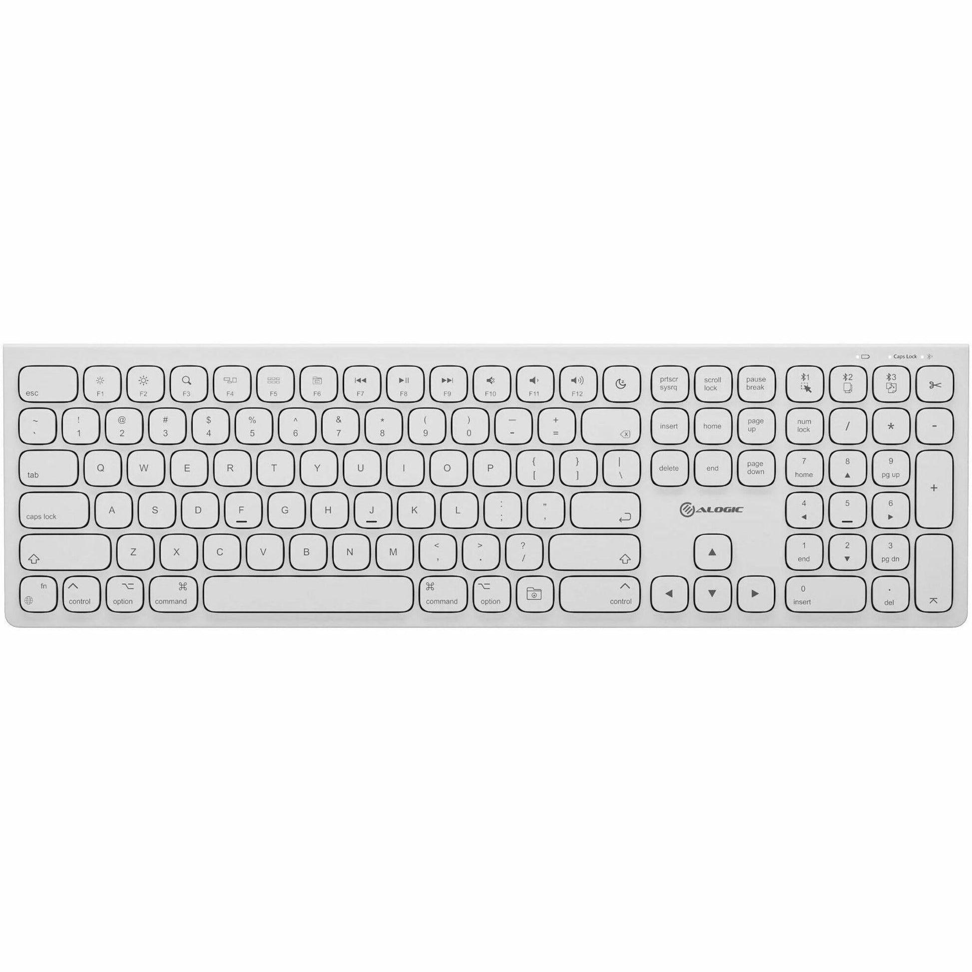 Main Image for Alogic Echelon USB-C Rechargeable Wireless Keyboard for macOS