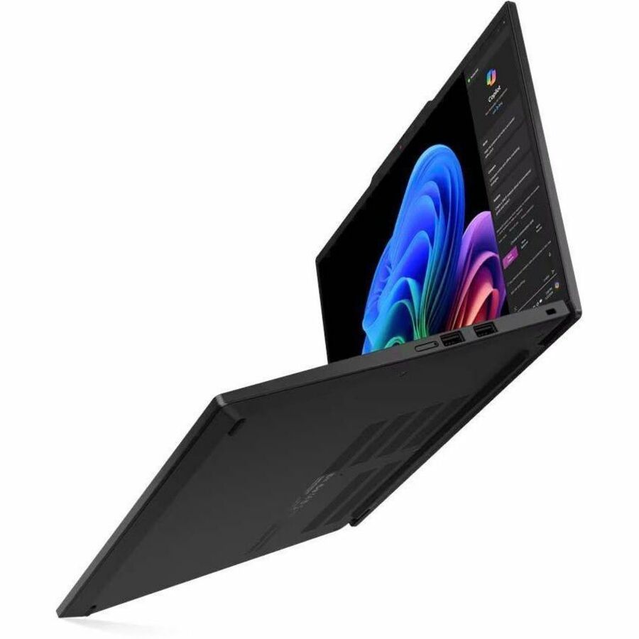 Alternate-Image5 Image for Lenovo ThinkPad T14s Gen 6 21N10000US 14" Copilot+ PC Notebook - WUXGA - 60 Hz - Qualcomm Snapdragon X Elite X1E-78-100 - 32 GB - 1 TB SSD - English Keyboard - Black