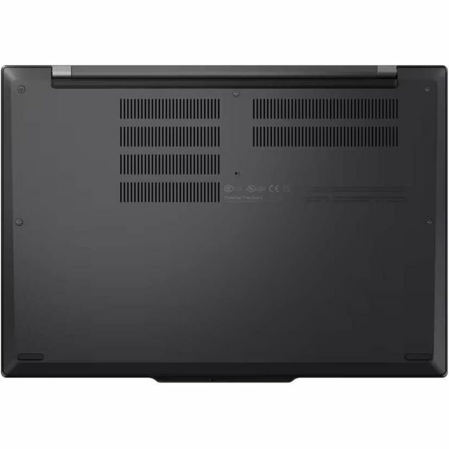 Bottom Image for Lenovo ThinkPad T14s Gen 6 21N10000US 14" Copilot+ PC Notebook - WUXGA - 60 Hz - Qualcomm Snapdragon X Elite X1E-78-100 - 32 GB - 1 TB SSD - English Keyboard - Black