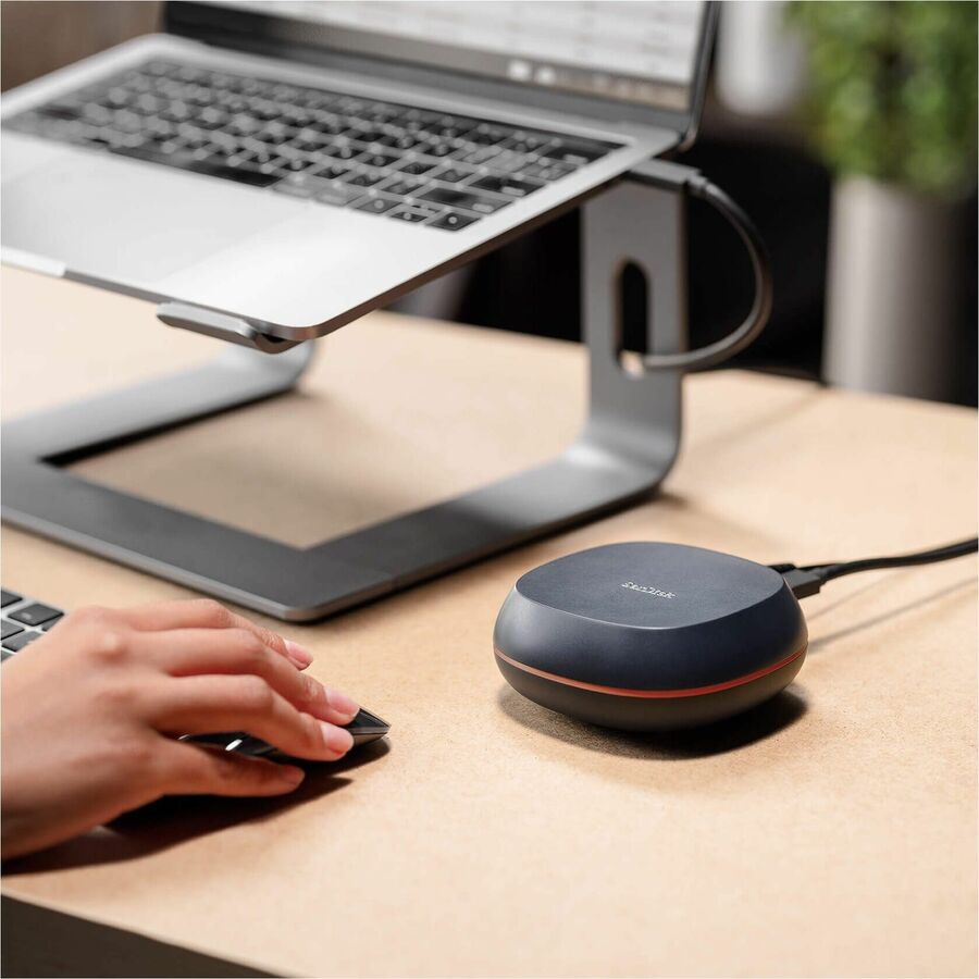 Alternate-Image3 Image for SanDisk Desk Drive SDSSDT40-8T00-NA25 8 TB Portable Solid State Drive - External