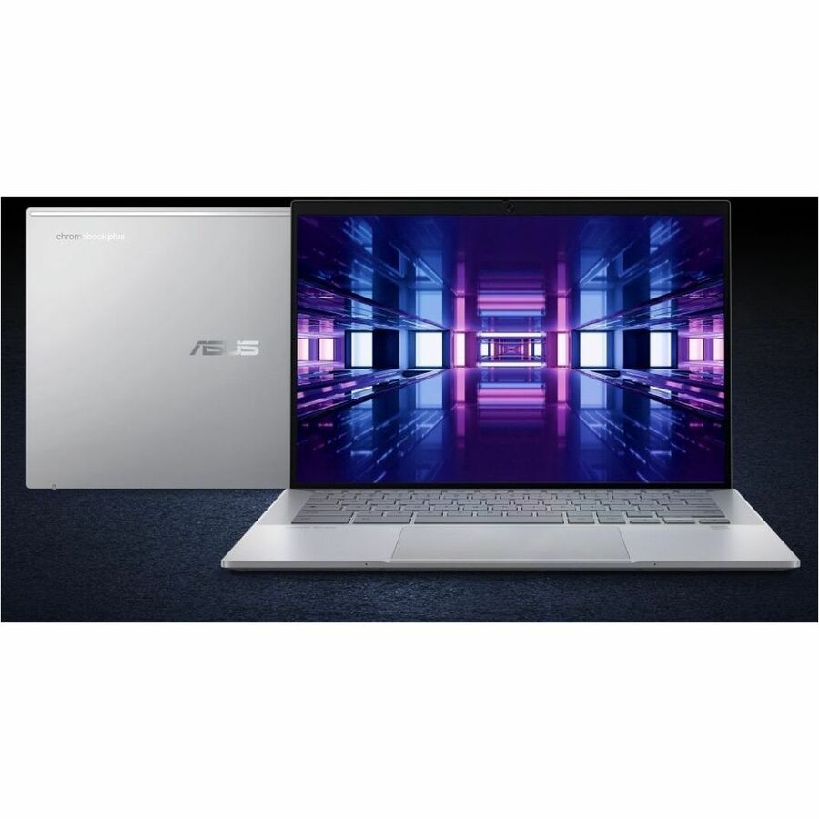 Alternate-Image6 Image for Asus ExpertBook CX54 Chromebook Plus CX5403CMA-DB562-T 14" Touchscreen Chromebook - WQXGA - Intel Core Ultra 5 115U - 16 GB - 512 GB SSD - Fog Silver