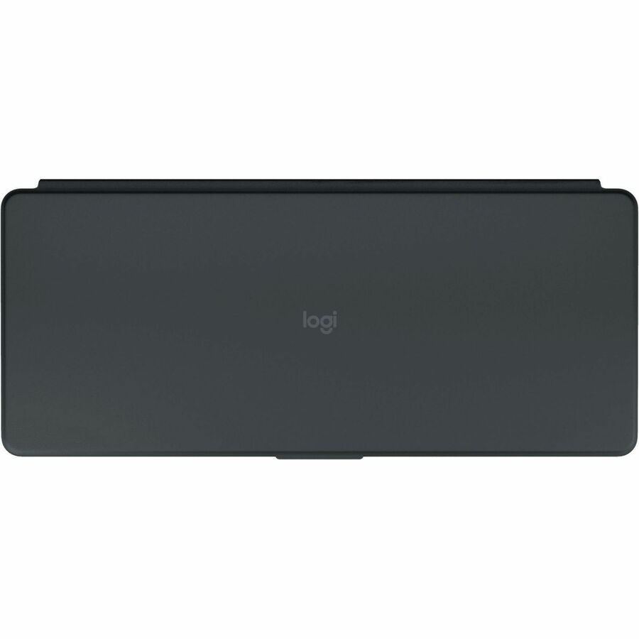 Bottom Image for Logitech Keys-To-Go 2 Portable Bluetooth Keyboard for Tablet With Built-in Cover, Slim and Compact Wireless Keyboard for Windows, Android, Linux, iPad, iPhone, Mac, Apple TV (Graphite)