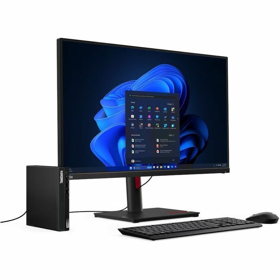 Alternate-Image3 Image for Lenovo ThinkCentre M75q Gen 5 12RQ000MUS Desktop Computer - AMD Ryzen 7 PRO 8700GE - 16 GB - 512 GB SSD - Tiny - Black