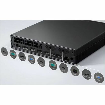 Alternate-Image7 Image for Lenovo ThinkCentre M75q Gen 5 12RQ000MUS Desktop Computer - AMD Ryzen 7 PRO 8700GE - 16 GB - 512 GB SSD - Tiny - Black