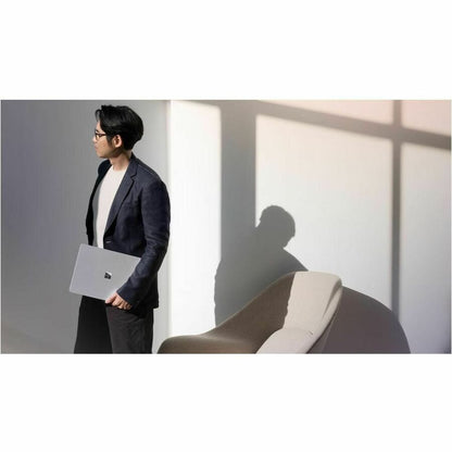 Life-Style Image for Microsoft Surface Laptop 7 13.8" Touchscreen Copilot+ PC Notebook - 120 Hz - Qualcomm Snapdragon X Plus - 16 GB - 256 GB SSD - English Keyboard - Platinum