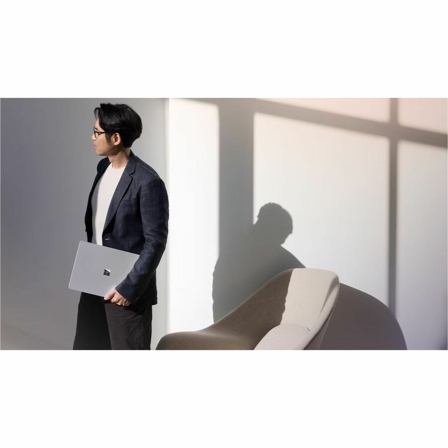 Life-Style Image for Microsoft Surface Laptop 7 15" Touchscreen Copilot+ PC Notebook - 120 Hz - Qualcomm Snapdragon X Elite - 16 GB - 256 GB SSD - English Keyboard - Platinum