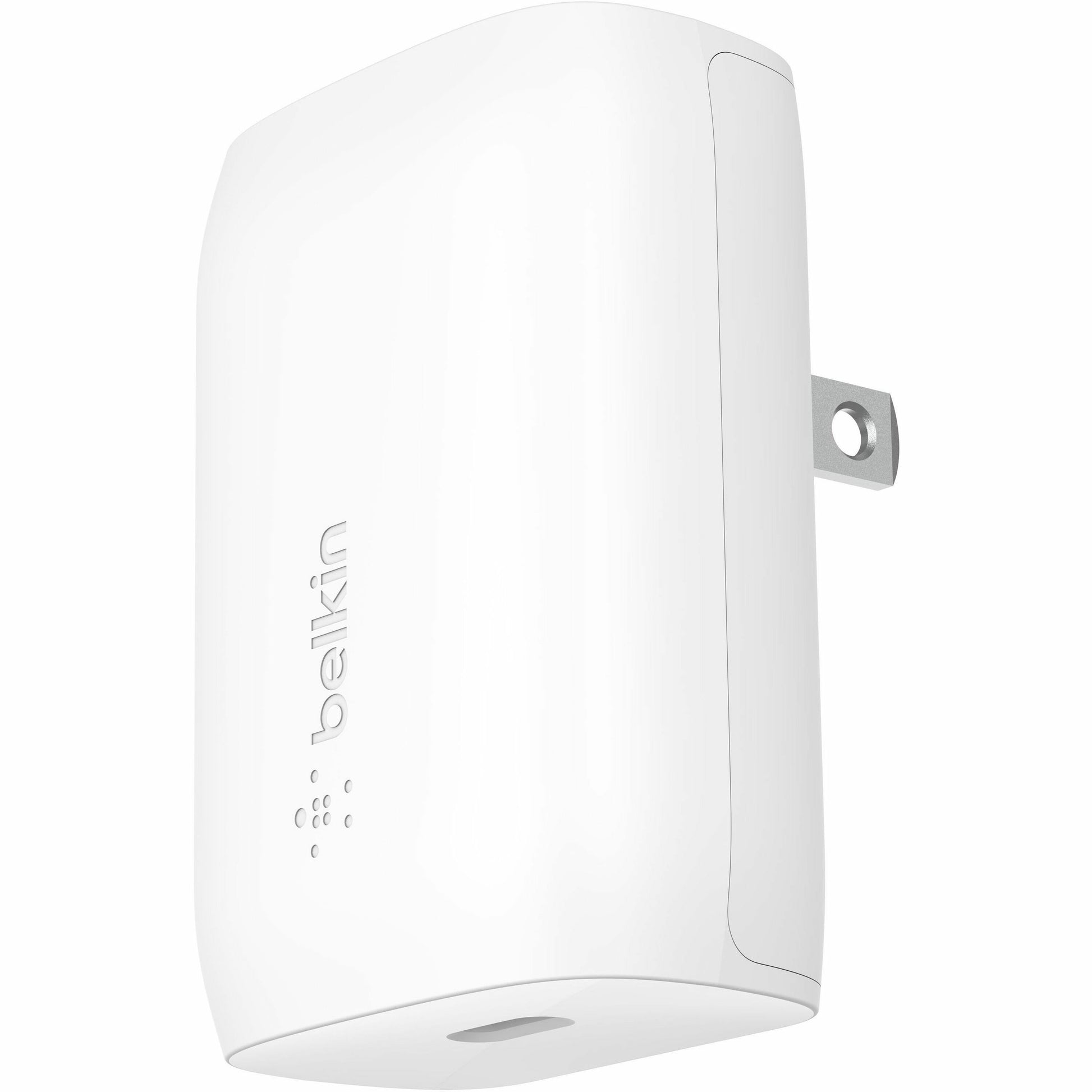 Main Image for Belkin 30W Portable USB-C Wall Charger - 1xUSB-C (30W) - Fast Charge - Power Adapter - White