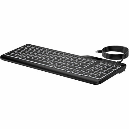 Left Image for HP 405 Multi-Device Backlit Wired Keyboard (7N7C1UT)