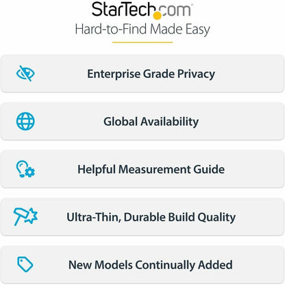 Alternate-Image9 Image for StarTech.com 14-inch 16:10 Flip-Up Privacy Screen with Touch, Anti-Glare Blue Light Filter, Laptop Monitor Screen Protector