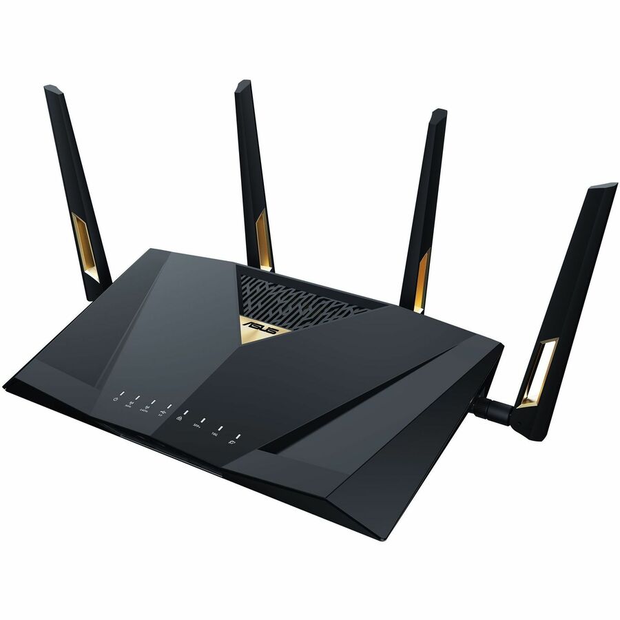 Left Image for Asus RT-BE88U Wi-Fi 7 IEEE 802.11 a/b/g/n/ac/ax/be Ethernet Wireless Router