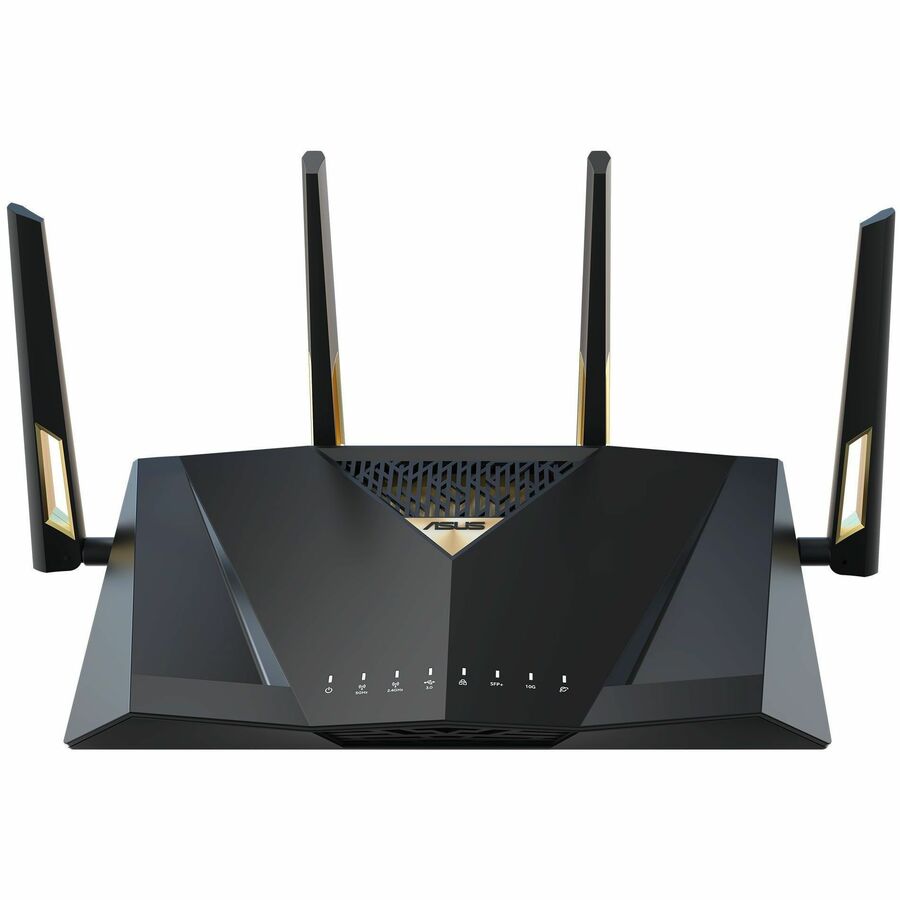 Front Image for Asus RT-BE88U Wi-Fi 7 IEEE 802.11 a/b/g/n/ac/ax/be Ethernet Wireless Router