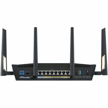 Rear Image for Asus RT-BE88U Wi-Fi 7 IEEE 802.11 a/b/g/n/ac/ax/be Ethernet Wireless Router