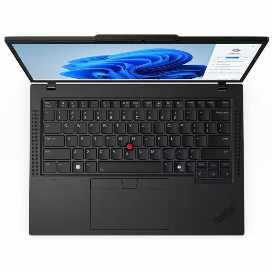 Alternate-Image2 Image for Lenovo ThinkPad T14 Gen 5 21ML008NUS 14" Touchscreen Notebook - WUXGA - 60 Hz - Intel Core Ultra 7 165U - vPro Technology - 32 GB - 512 GB SSD - English Keyboard - Black