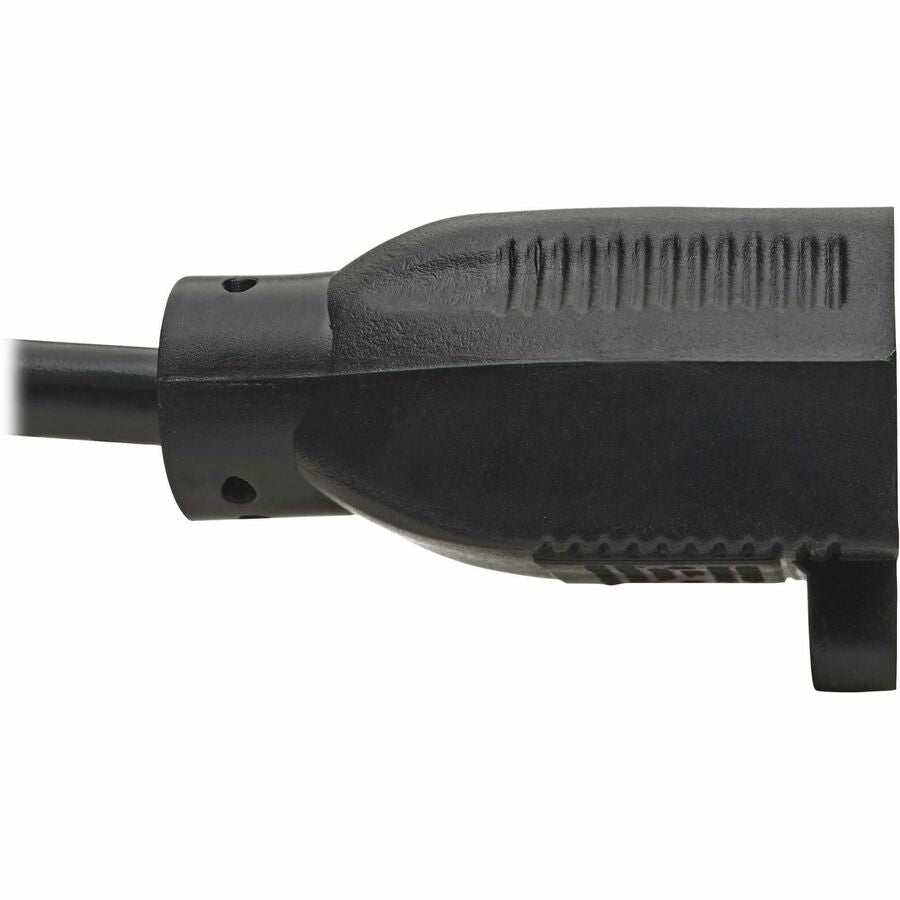 Alternate-Image2 Image for Eaton Tripp Lite Series NEMA 5-15R to C14 Computer AC Power Cable - 13A, 125V, 16 AWG, 1 ft. (0.31 m), Black