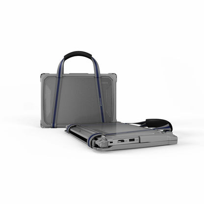 Alternate-Image6 Image for MAXCases Extreme Shell-F3 Chromebook Case for Asus CR/CZ/BR 1104 11.6" & 1204 12.2" Clamshell and 2-in-1 Models (Gray)