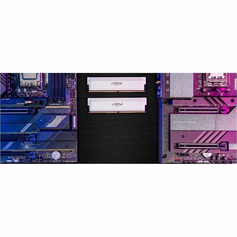 Alternate-Image1 Image for Micron Pro Overclocking CP16G60C36U5W 16GB DDR5 SDRAM Memory Module