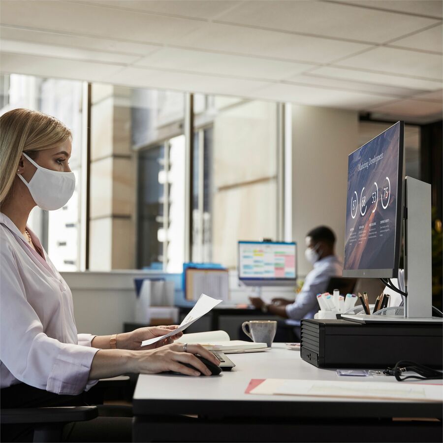 Life-Style Image for HP Pro SFF 400 G9 Desktop Computer - Intel Core i5 14th Gen i5-14500 - 8 GB - 256 GB SSD - Small Form Factor - Black - Smart Buy
