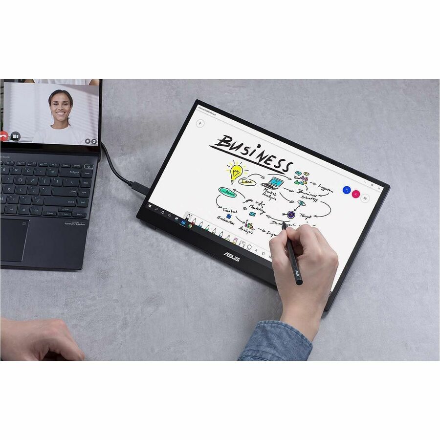 Alternate-Image3 Image for Asus ZenScreen MQ16AHE 16" Class Full HD OLED Monitor - 16:9