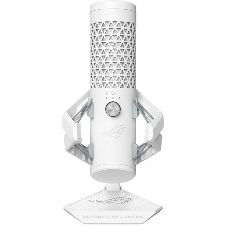 Alternate-Image4 Image for Asus ROG Carnyx Wired Condenser Microphone for Gaming, Vocals, Voice, Recording, Live Streaming, Podcasting, Notebook, Computer - White