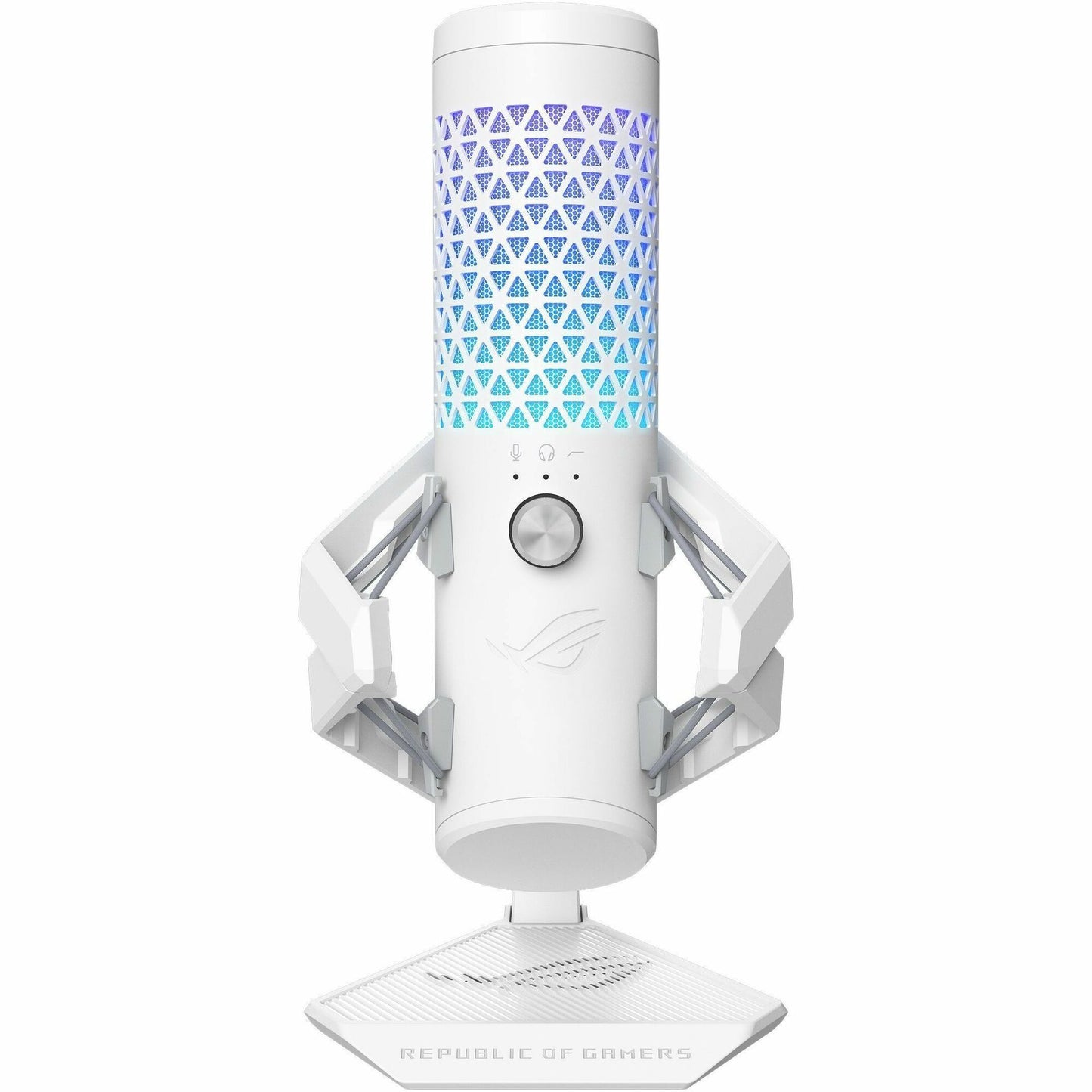 Main Image for Asus ROG Carnyx Wired Condenser Microphone for Gaming, Vocals, Voice, Recording, Live Streaming, Podcasting, Notebook, Computer - White