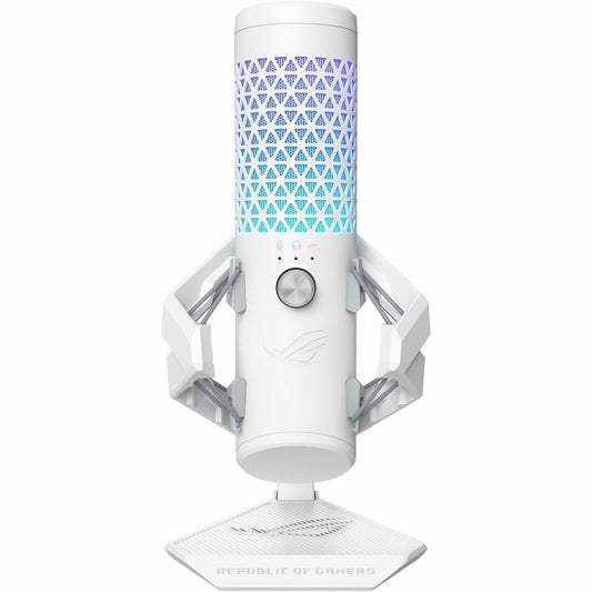 Main Image for Asus ROG Carnyx Wired Condenser Microphone for Gaming, Vocals, Voice, Recording, Live Streaming, Podcasting, Notebook, Computer - White