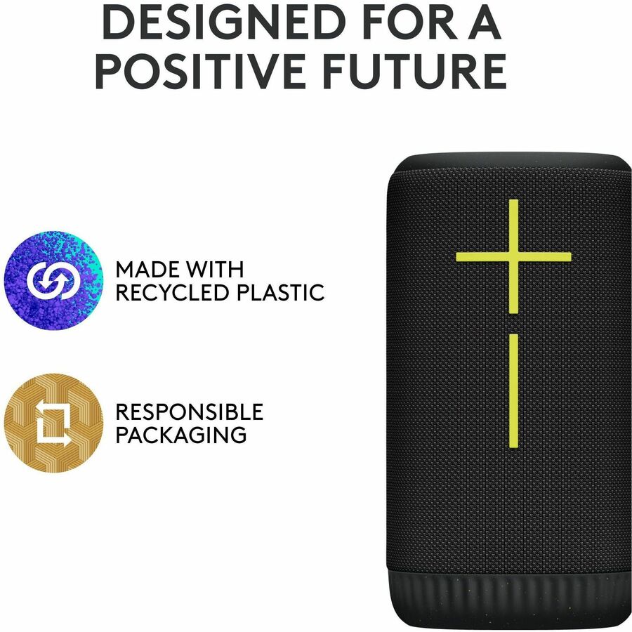 Alternate-Image6 Image for ULTIMATE EARS EVERBOOM Wireless Bluetooth Portable Speaker, Big Bass and Immersive 360-Degree Sound, Floatable Waterproof Speaker IP67, up to 20-Hour Battery and 180 ft (55 m) Range, Black