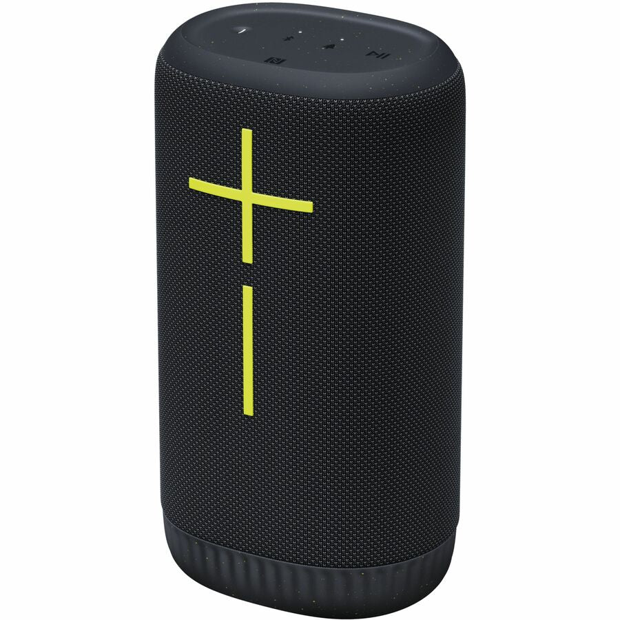 Left Image for ULTIMATE EARS EVERBOOM Wireless Bluetooth Portable Speaker, Big Bass and Immersive 360-Degree Sound, Floatable Waterproof Speaker IP67, up to 20-Hour Battery and 180 ft (55 m) Range, Black