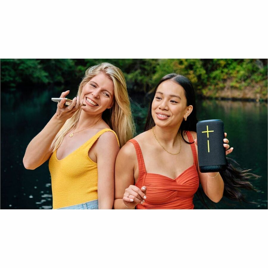 Alternate-Image10 Image for ULTIMATE EARS EVERBOOM Wireless Bluetooth Portable Speaker, Big Bass and Immersive 360-Degree Sound, Floatable Waterproof Speaker IP67, up to 20-Hour Battery and 180 ft (55 m) Range, Black