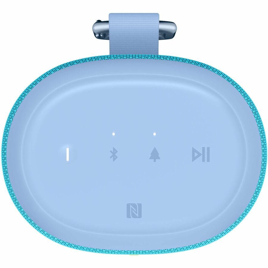 Top Image for ULTIMATE EARS EVERBOOM Wireless Bluetooth Portable Speaker, Big Bass and Immersive 360-Degree Sound, Floatable Waterproof Speaker IP67, up to 20-Hour Battery and 180 ft (55 m) Range, Blue