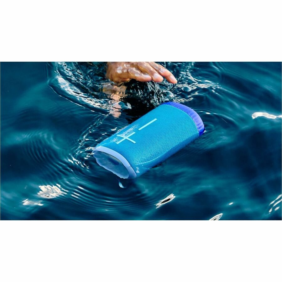 Alternate-Image8 Image for ULTIMATE EARS EVERBOOM Wireless Bluetooth Portable Speaker, Big Bass and Immersive 360-Degree Sound, Floatable Waterproof Speaker IP67, up to 20-Hour Battery and 180 ft (55 m) Range, Blue