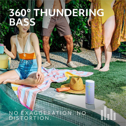 Alternate-Image1 Image for Ultimate Ears MEGABOOM 4 Portable Waterproof Bluetooth Speaker With Powerful 360-Degree Sound and Thundering Bass, Floating Speaker With 20-Hour Battery and 147ft (45m) Range, Blue