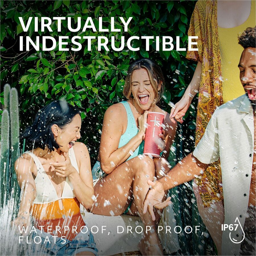 Alternate-Image3 Image for Ultimate Ears MEGABOOM 4 Portable Waterproof Bluetooth Speaker With Powerful 360-Degree Sound and Thundering Bass, Floating Speaker With 20-Hour Battery and 147ft (45m) Range, Blue