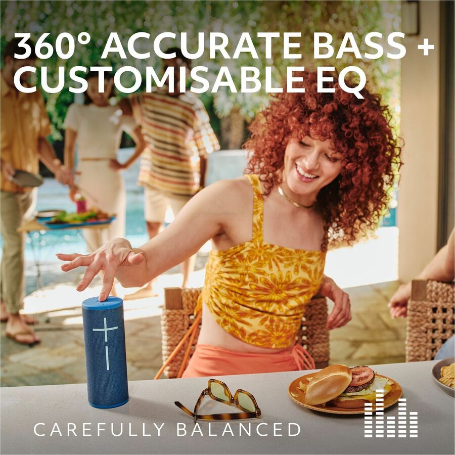 Alternate-Image1 Image for Ultimate Ears BOOM 4 Portable Waterproof Bluetooth Speaker With 360-Degree, Bold, Immersive, Crystal-Clear Sound, Floating Speaker With 15-Hour Battery and 147ft (45m) Range, Lilac