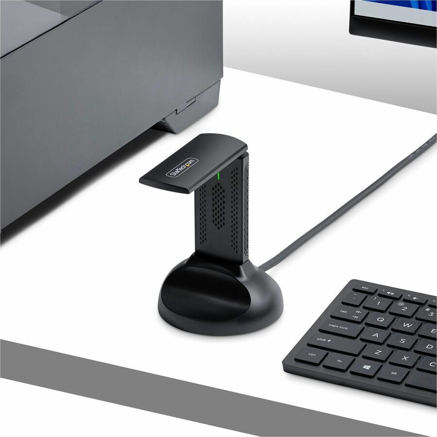 Life-Style Image for StarTech.com Wi-Fi 6E USB Adapter/Dongle, For Desktop/Laptop PC, Wireless NIC Up To 2402Mbps, WiFi 2.4/5/6GHz Network, 802.11ax