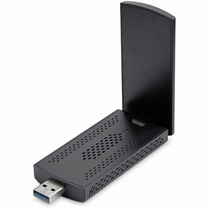 Left Image for StarTech.com Wi-Fi 6E USB Adapter/Dongle, For Desktop/Laptop PC, Wireless NIC Up To 2402Mbps, WiFi 2.4/5/6GHz Network, 802.11ax
