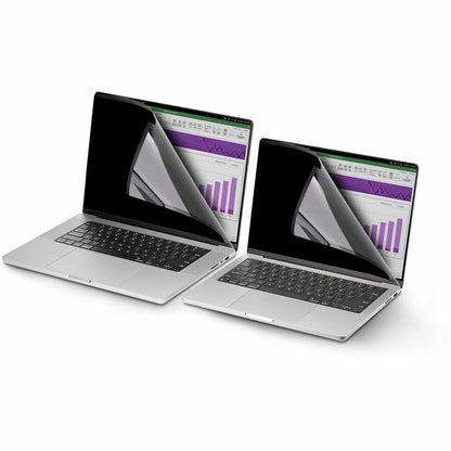 Alternate-Image3 Image for StarTech 15.6-inch 16:10 Flip-Up Privacy Screen with Touch, Anti-Glare Blue Light Filter, Laptop Monitor Screen Protector