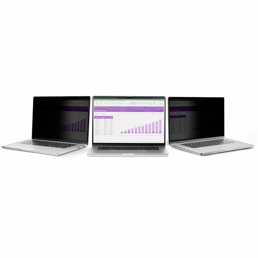 Alternate-Image1 Image for StarTech 13.3-inch MacBook Pro M1 M2 Flip-Over Laptop Privacy Screen, Double-Sided Anti-Glare Matte or Glossy, Privacy Filter