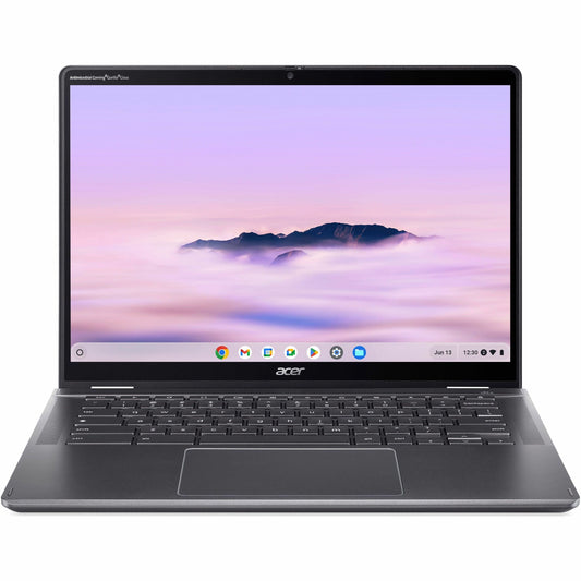 Main Image for Acer Chromebook Plus Spin 514 CPE594-1N CPE594-1N-38A1 14" Touchscreen Convertible 2 in 1 Chromebook - WUXGA - 60 Hz - Intel Core 3 100U - 16 GB - 256 GB SSD - English (US) Keyboard - Iron
