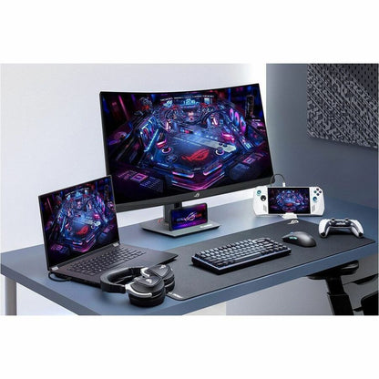 Alternate-Image6 Image for Asus ROG Strix XG32WCS 32" Class WQHD Curved Screen Gaming LCD Monitor - 16:9