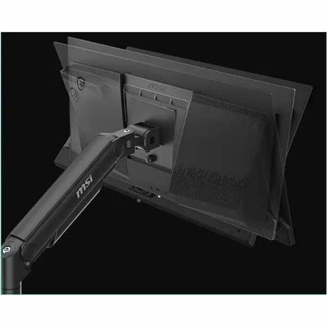 Alternate-Image9 Image for MSI Mounting Arm for Monitor, Flat Panel Display, Curved Screen Display - Matt Black
